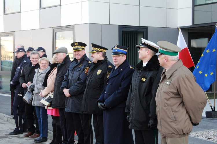 Poświęcenie pojazdów i opłatek gdańskich policjantów