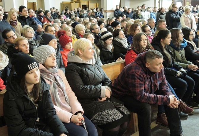 O. Adam Szustak OP w Andrychowie - dzień 2