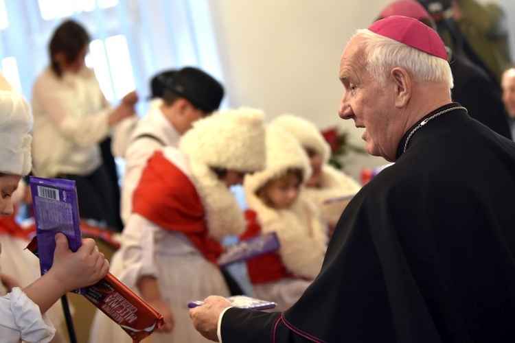 Wigilia z samorządowcami w kurii