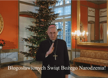 Abp Gądecki życzy błogosławionych świąt w języku migowym