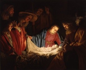 Gerard van Honthorst, Adoracja pasterzy