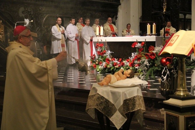 Pasterka w katedrze oliwskiej 2017
