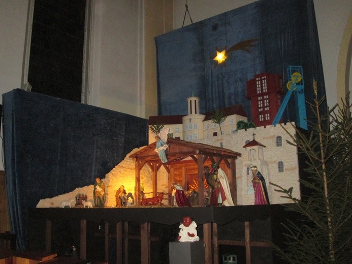 Szopka u jezuitów w Bytomiu 