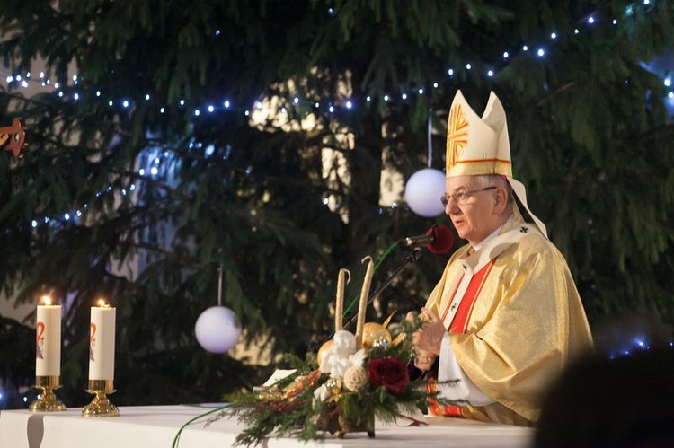 Pasterka w kościele Trójcy Świętej