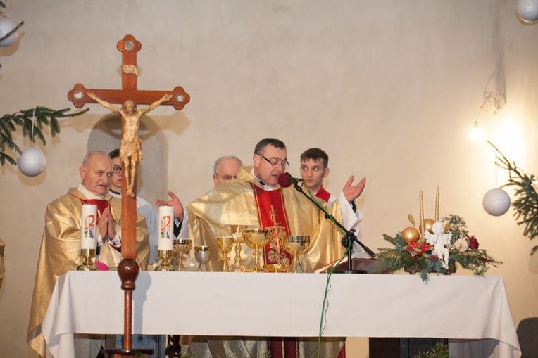 Pasterka w kościele Trójcy Świętej