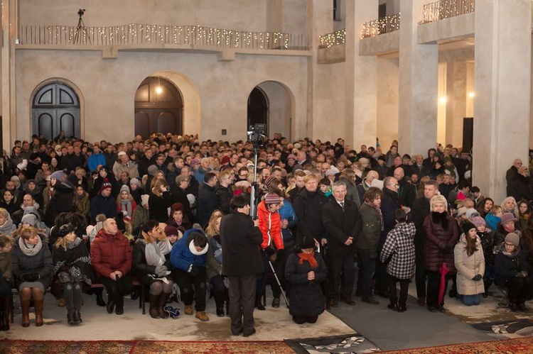 Pasterka w kościele Trójcy Świętej