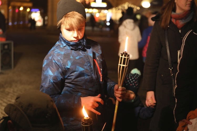 Światełko z Betlejem w Cieszynie - 2017