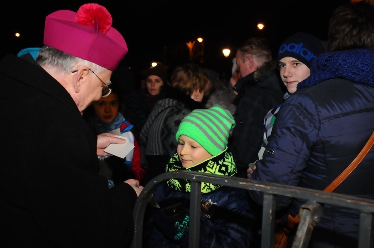 Żywa szopka u franciszkanów 2017