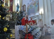 Bp nominat posyła kolędników misyjnych w Borzęcinie