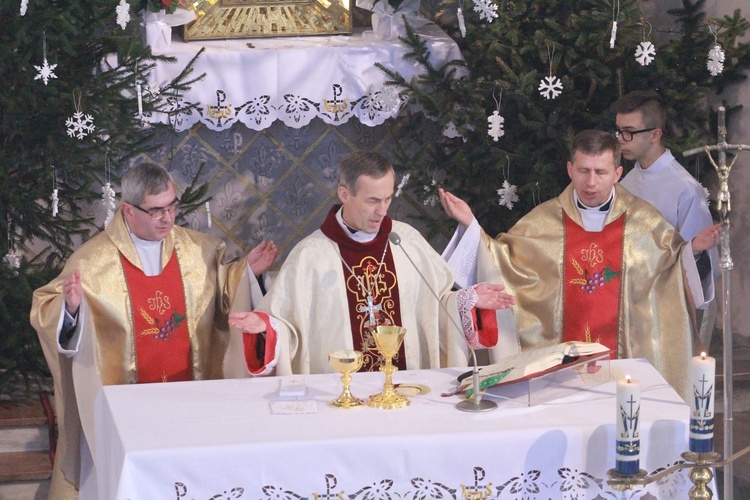 Poświęcenie kościoła w Glinach Małych