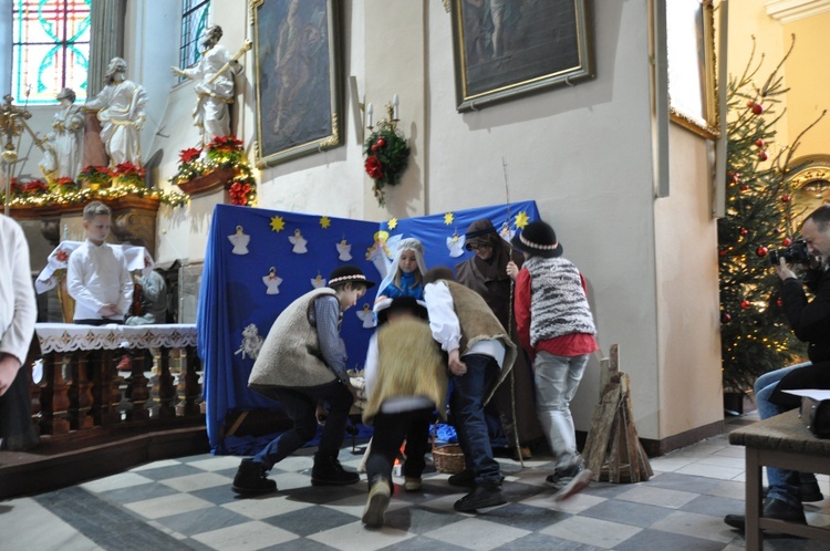 Żywa szopka i jasełka w Białej