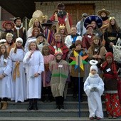 Kolędnicy misyjni z Muszyny-Folwarku