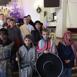 Kolędnicy misyjni w Sromowcach Niżnych