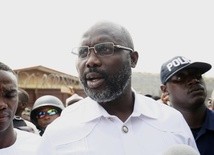 Wybitny afrykański piłkarz George Weah został prezydentem Liberii