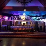 Nowy Dwór Mazowiecki. Szopka bożonarodzeniowa w parafii św. Maksymiliana Kolbego (Modlin Stary)