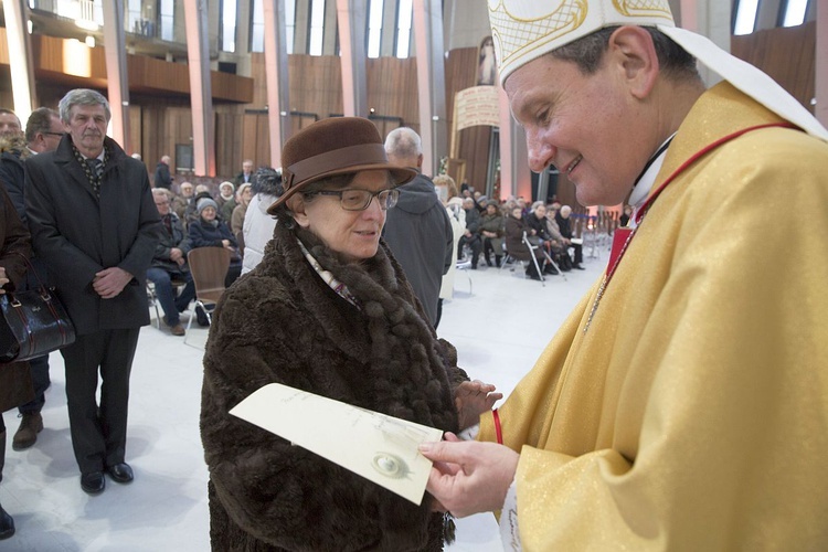 Jubileusze małżeńskie w Świątyni Opatrzności Bożej