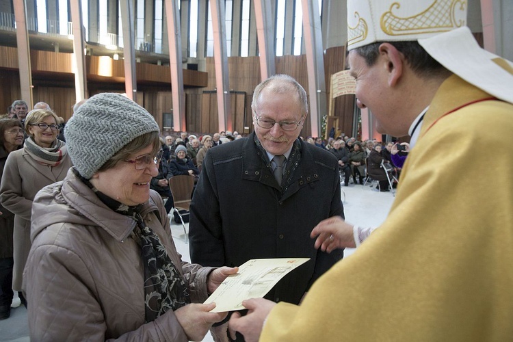 Jubileusze małżeńskie w Świątyni Opatrzności Bożej