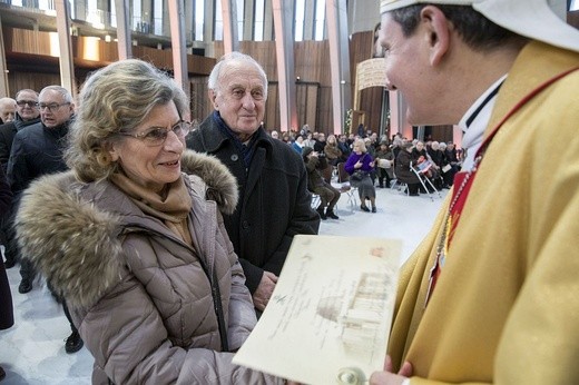 Jubileusze małżeńskie w Świątyni Opatrzności Bożej