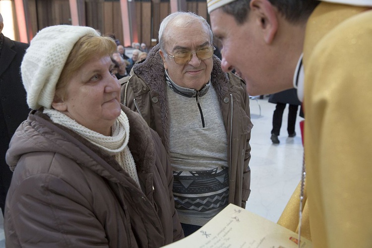 Jubileusze małżeńskie w Świątyni Opatrzności Bożej