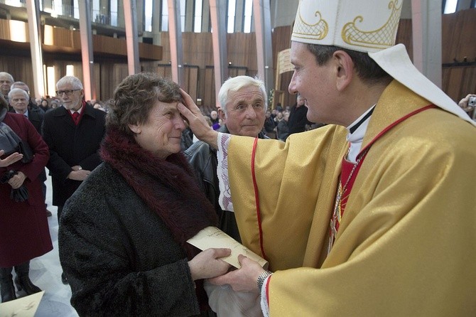 Jubileusze małżeńskie w Świątyni Opatrzności Bożej