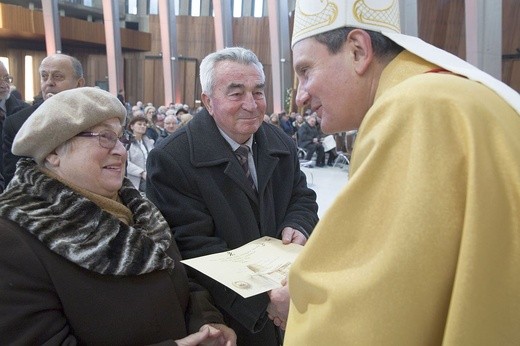 Jubileusze małżeńskie w Świątyni Opatrzności Bożej