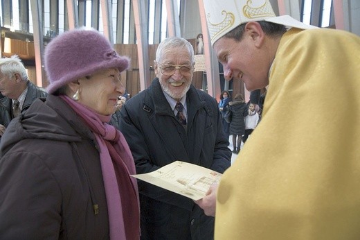 Jubileusze małżeńskie w Świątyni Opatrzności Bożej