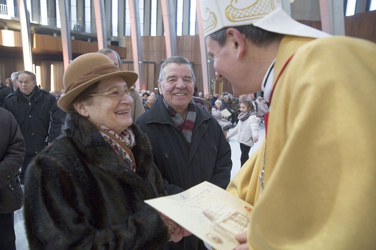 Jubileusze małżeńskie w Świątyni Opatrzności Bożej