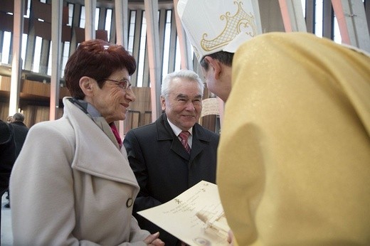 Jubileusze małżeńskie w Świątyni Opatrzności Bożej