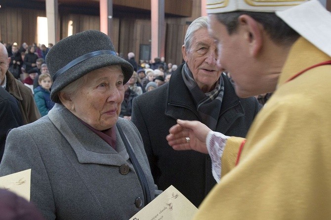 Jubileusze małżeńskie w Świątyni Opatrzności Bożej