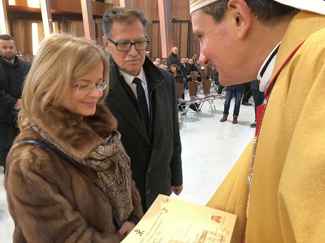 Jubileusze małżeńskie w Świątyni Opatrzności Bożej