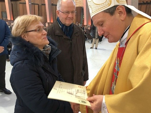 Jubileusze małżeńskie w Świątyni Opatrzności Bożej