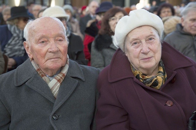 Jubileusze małżeńskie w Świątyni Opatrzności Bożej