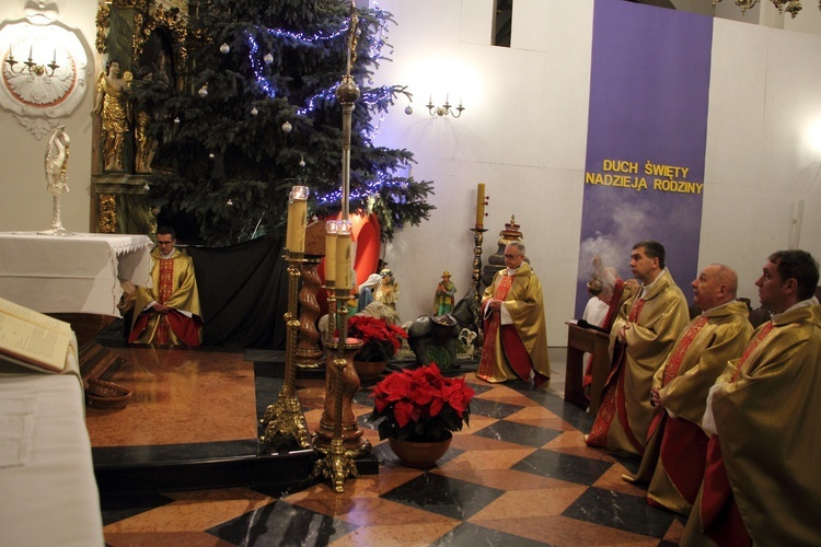 Zakończenie roku w katedrze łowickiej