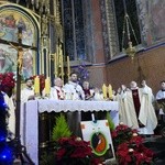 Msza noworoczna u krakowskich franciszkanów