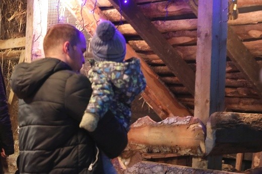 Żywa szopka w Mazańcowicach - 2017