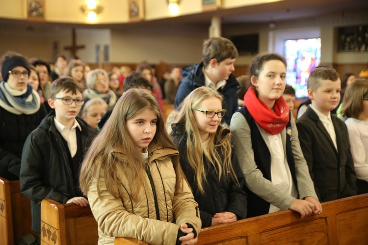 Noworoczne spotkanie szkół im. Jana Pawła II