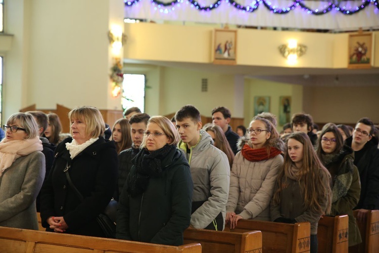 Noworoczne spotkanie szkół im. Jana Pawła II