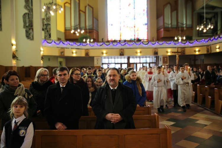 Noworoczne spotkanie szkół im. Jana Pawła II