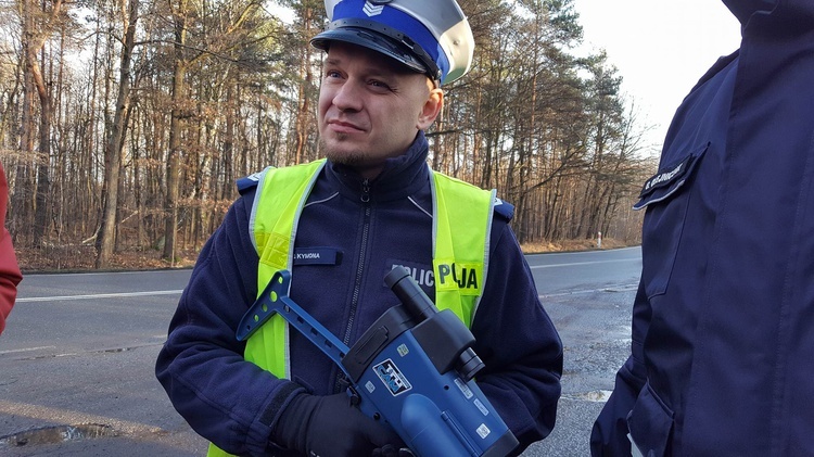 Laserowe suszarki w śląskiej policji 