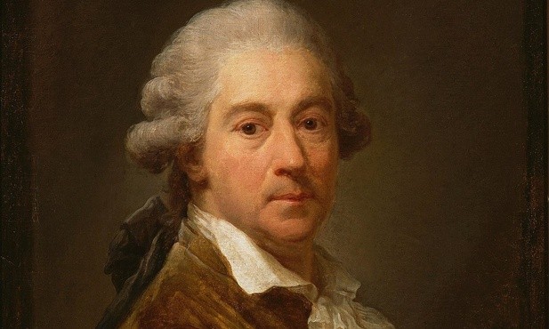 Marcello Bacciarelli, fragment autoportretu (1793)