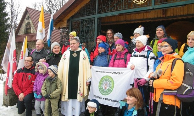 Noworoczna modlitwa na Groniu Jana Pawła II