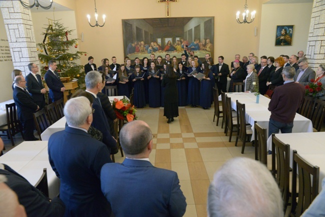 Spotkanie bp. Henryka Tomasika z samorządowcami