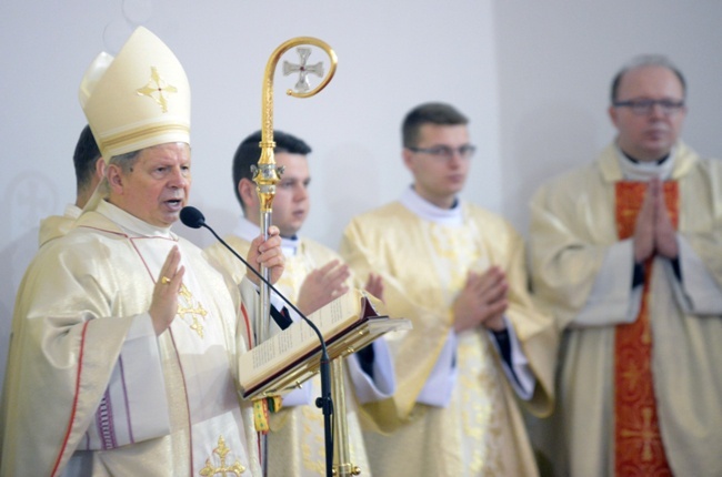 Spotkanie bp. Henryka Tomasika z samorządowcami