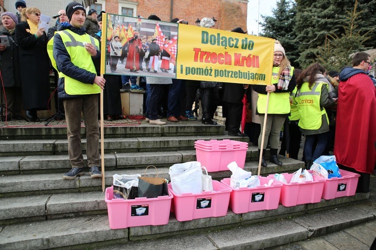 Orszak Trzech Króli w Sandomierzu 