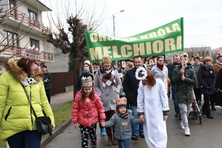 Żabno - Orszak Trzech Króli 2018