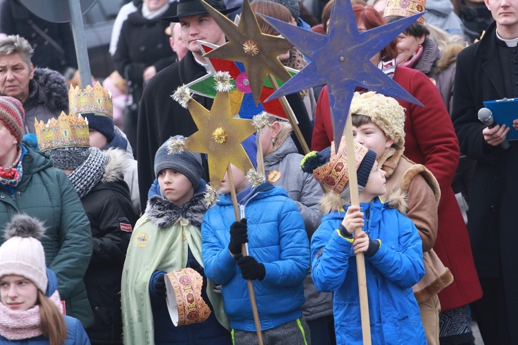 Żabno - Orszak Trzech Króli 2018