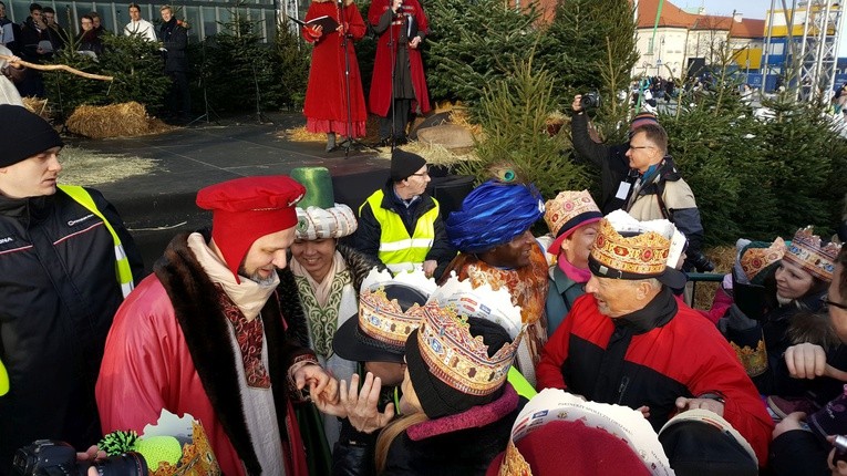 Warszawski pokłon mędrców w obiektywie Witolda Paraniaka