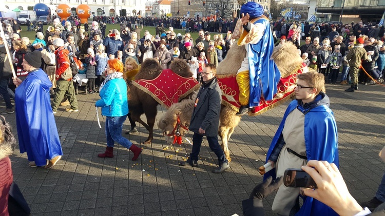 Warszawski pokłon mędrców w obiektywie Witolda Paraniaka