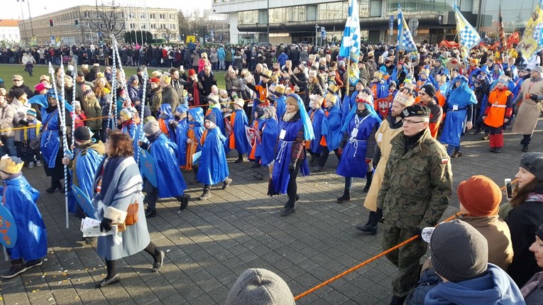 Warszawski pokłon mędrców w obiektywie Witolda Paraniaka