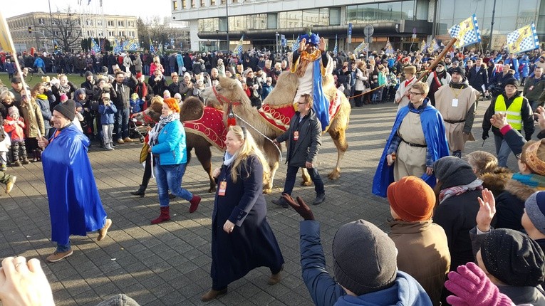 Warszawski pokłon mędrców w obiektywie Witolda Paraniaka